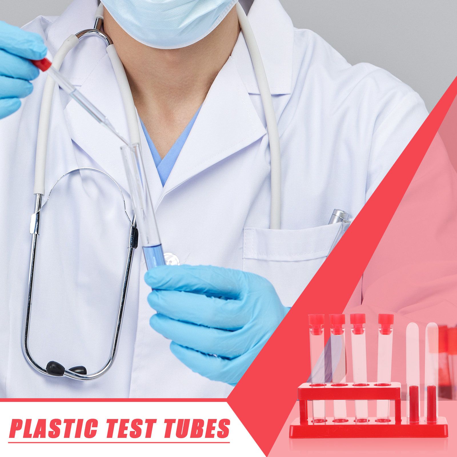 1Set Test Tube Rack Kit Plasti - Science Kit review and price