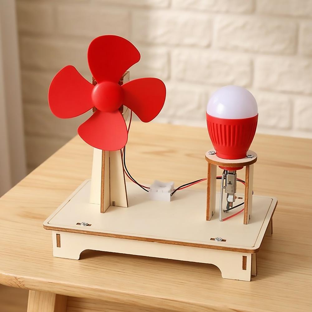 DIY Wind Power Generation Ligh - Science Kit review and price