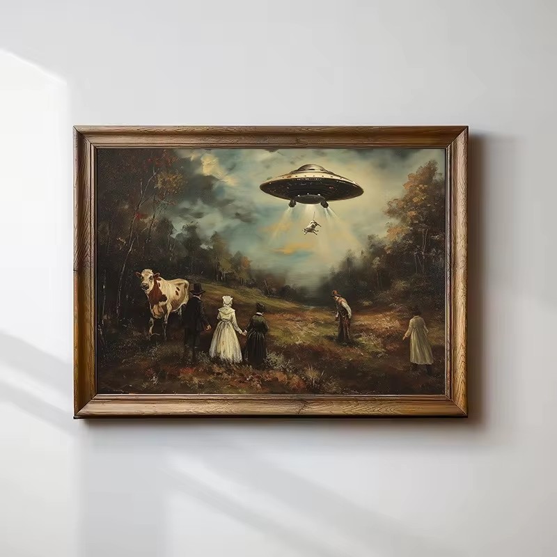 Vintage Surreal Funny Victoria - Star Map Poster review and price